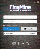 FineMine - Лаунчер для Майнкрафт